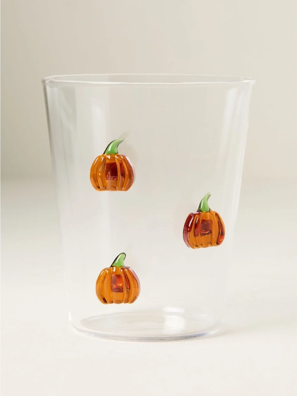 Anthropologie Icon Pumpkin Glass